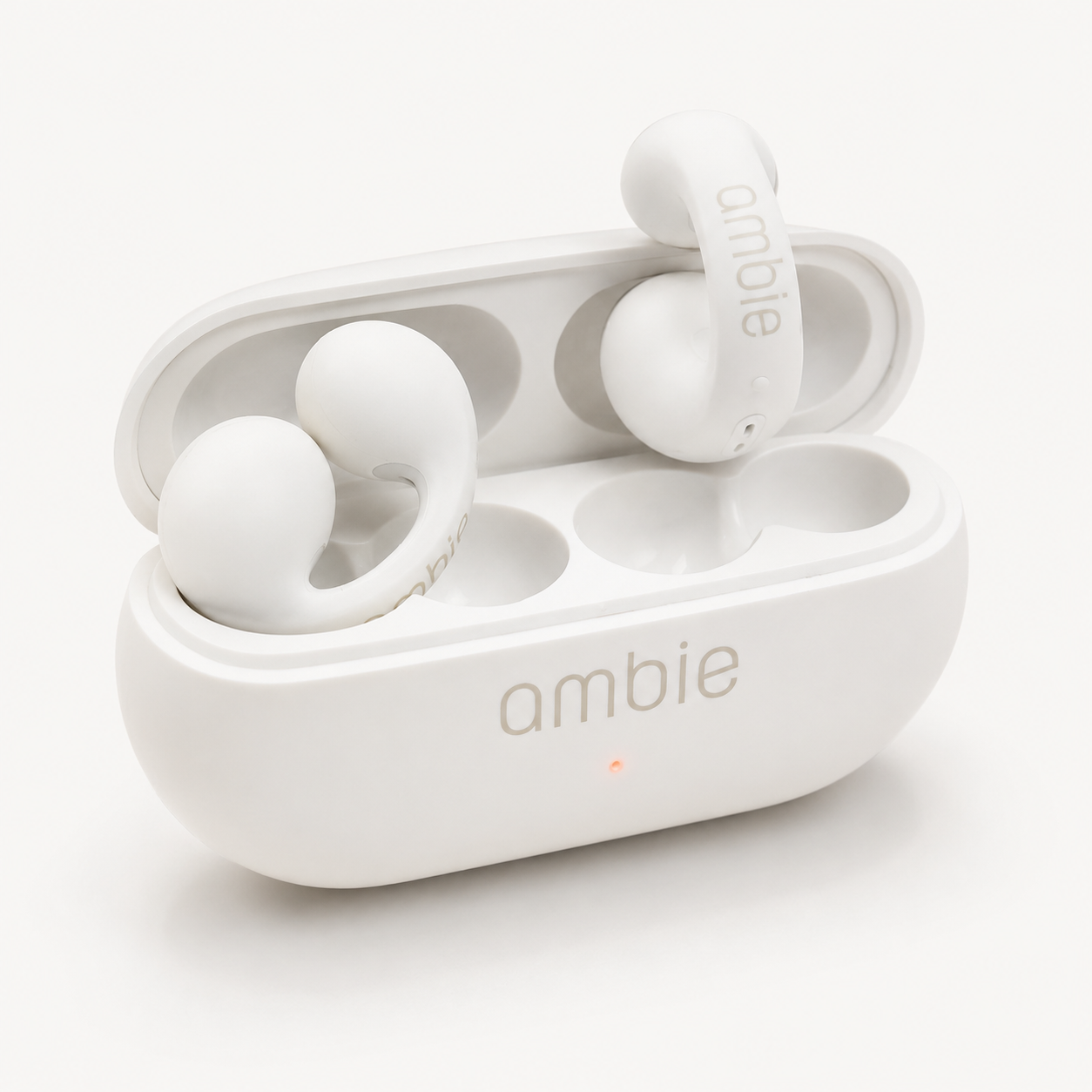 Auriculares Ambie Blancos con Estuche de Carga Premium 🔥