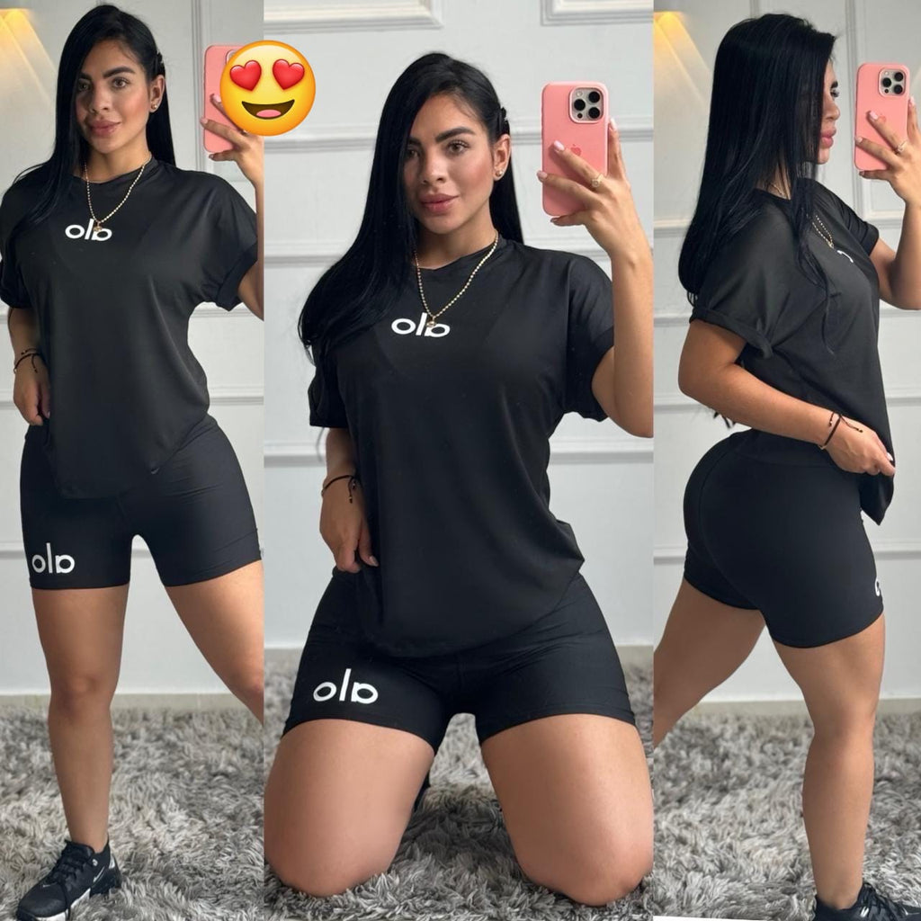 Cojuntos Deportivos Short Mujer