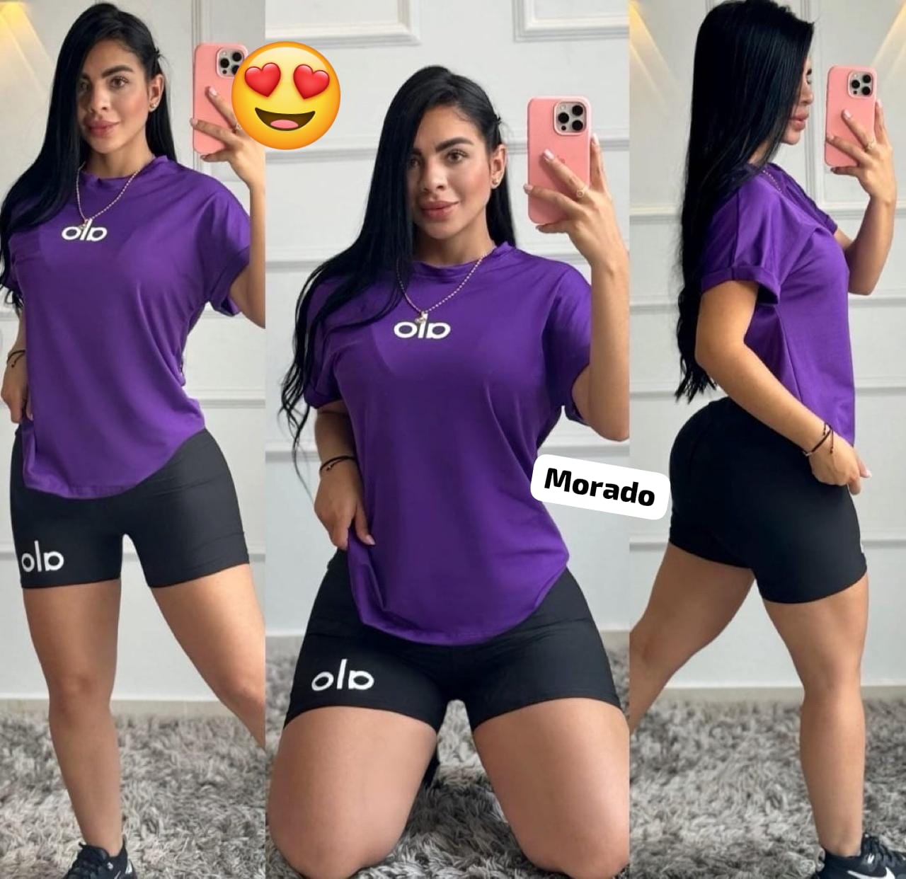 Cojuntos Deportivos Short Mujer