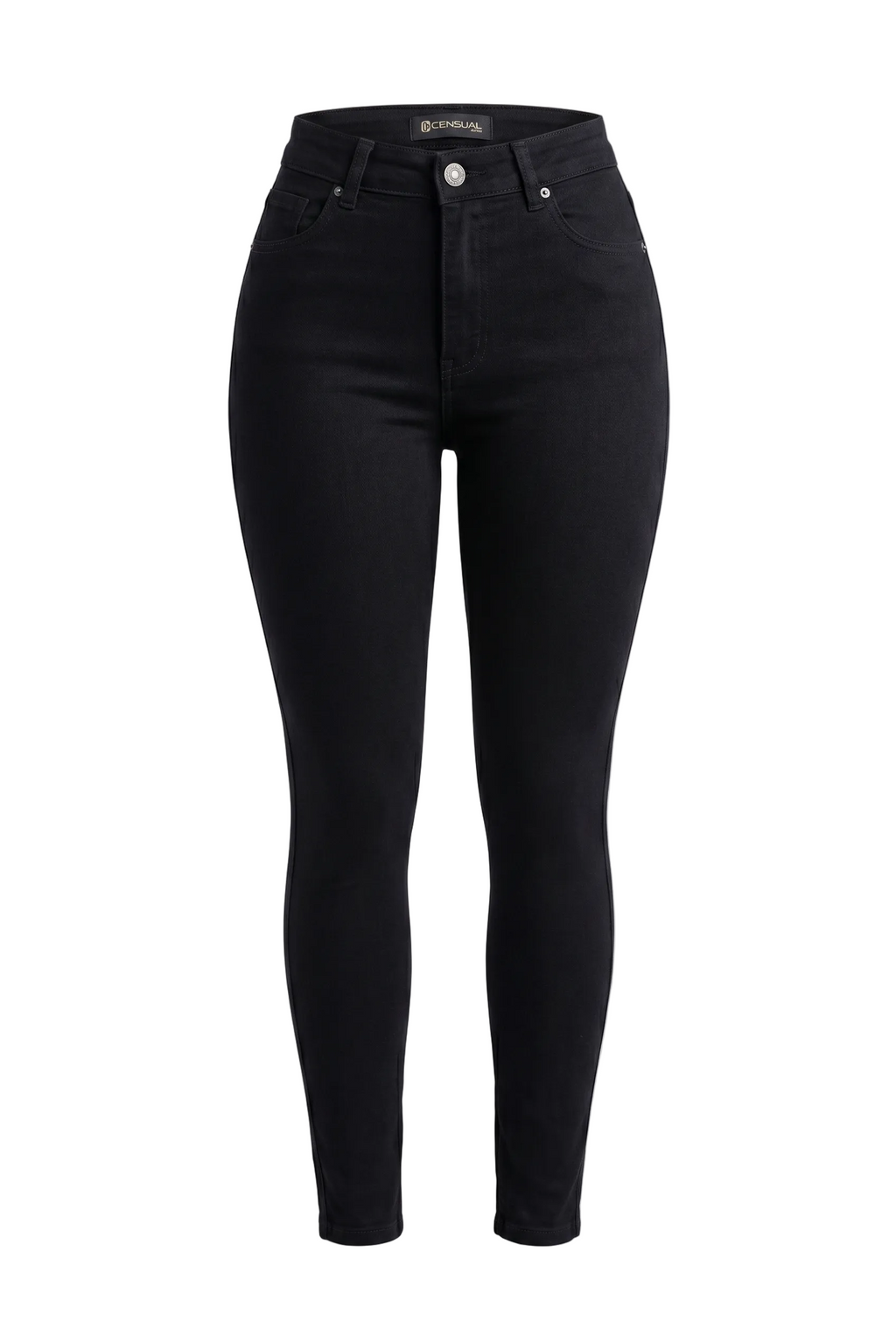 Jeans skinny stretch de cintura alta