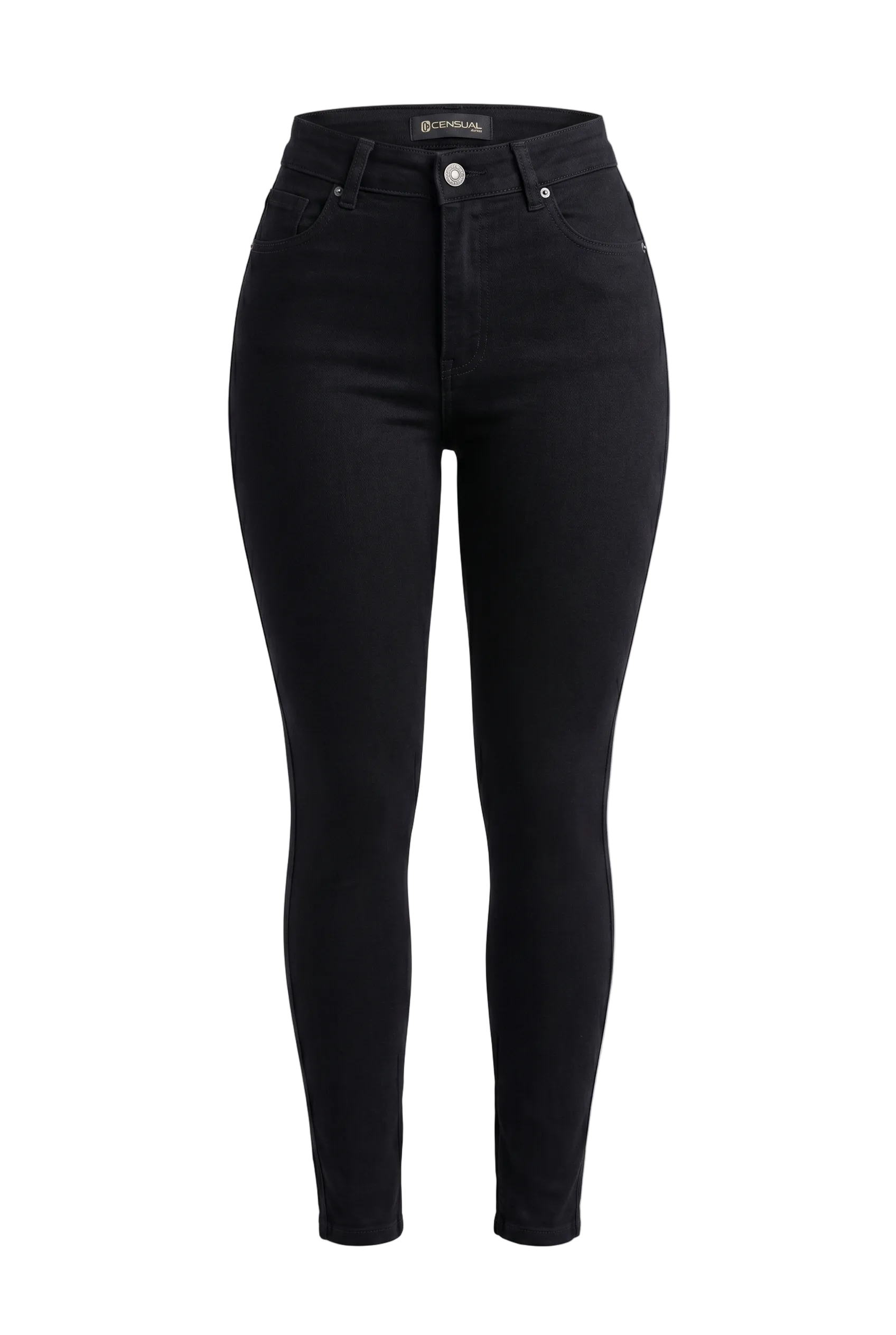 Jeans skinny stretch de cintura alta