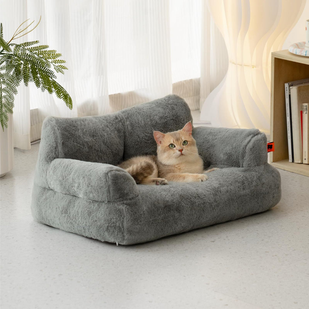 Sofá Ansiolítico Macio para Gatos 65cm — Várias Cores