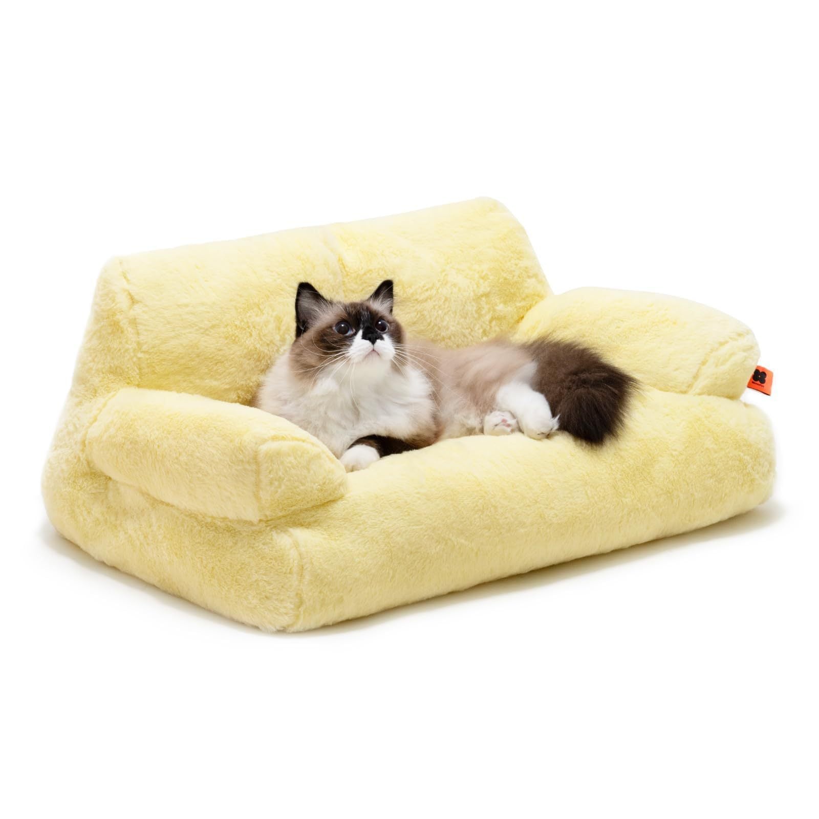 Sofá Ansiolítico Macio para Gatos 65cm — Várias Cores